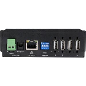 EXSYS GmbH USB-Sever Ethernet 1Gigabit zu 4x USB 2.0 Port, 15KV ESD (EX-6003HMVS) Image