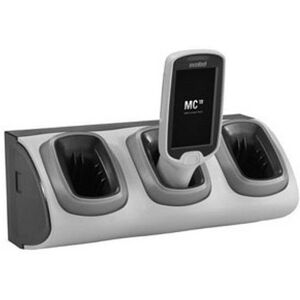 Zebra Motorola CRD-MC18-3SLCKH-01 Caricabatterie per dispositivi mobili PDA Nero, Grigio AC Interno Image