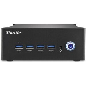 Shuttle Nano PC NT10H5 PC con dimensioni 1 l Nero 125H Intel SoC Image