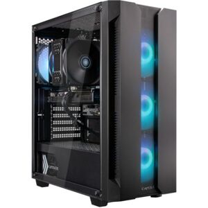 CAPTIVA Highend Gaming R80-151 AMD Ryzen™ 9 32 GB DDR5-SDRAM 1 TB SSD AMD Radeon RX 7800 XT Windows 11 Home PC Nero (80151) Image