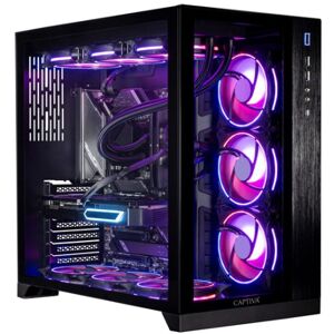 CAPTIVA Highend Gaming R90-093 AMD Ryzen™ 7 9800X3D 32 GB DDR5-SDRAM 2 TB SSD NVIDIA GeForce RTX 5070 Midi Tower PC Nero (90093) Image