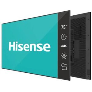 Hisense 75DM66D visualizzatore di messaggi 190,5 cm (75") LED Wi-Fi 500 cd/m² 4K Ultra HD Nero Processore integrato Android 11 Image