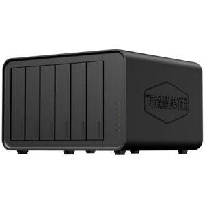 TerraMaster F6-424 MAX server NAS e di archiviazione Desktop Intel® Core™ i5 i5-1235U 8 GB DDR5 Nero (F6-424MAX) Image