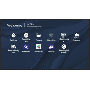 ViewSonic CDE7530 visualizzatore di messaggi 190,5 cm (75") Wi-Fi 450 cd/m² 4K Ultra HD Nero Processore integrato Android 11 Image