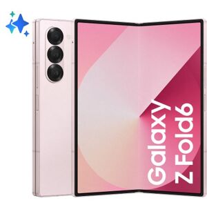 Samsung Galaxy Z Fold6 Smartphone AI, 512GB, RAM 12GB, Display 6,3"/7,6" Dynamic AMOLED 2X, Pink (SM-F956BLICEUE) Image
