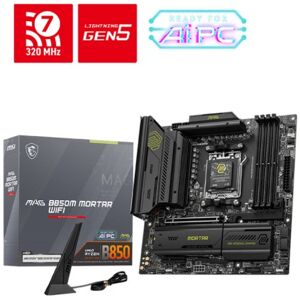 MSI MAG B850M MORTAR WIFI scheda madre AMD B850 Socket AM5 micro ATX (7E61-001R) Image