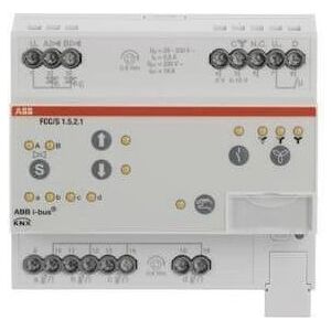 ABB Stotz S&J Fan Coil Controller 2xPWM 0-10V man.REG FCC/S1.5.2.1 (2CDG110235R0011) Image