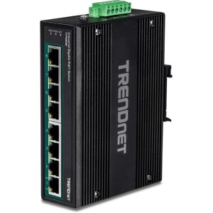 Dell Trendnet TI-PG80B switch di rete Gigabit Ethernet (10/100/1000) Supporto Power over Ethernet (PoE) Nero Image