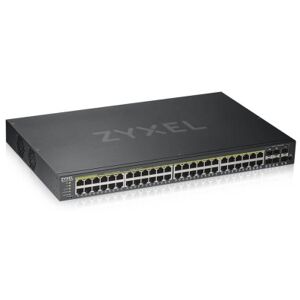 Zyxel GS1920-48HPV2 Gestito Gigabit Ethernet (10/100/1000) Supporto Power over Ethernet (PoE) Nero (GS192048HPV2-EU0101F) Image
