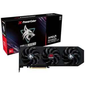 PowerColor Hellhound AMD Radeon RX 9060 XT 8GB GDDR6 (RX9060XT 8G-L/OC) Image