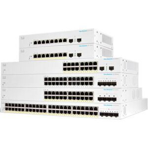 Cisco Systems CBS220-48P-4G-EU switch di rete Gestito L2 Gigabit Ethernet (10/100/1000) Supporto Power over Ethernet (PoE) Bianco Image