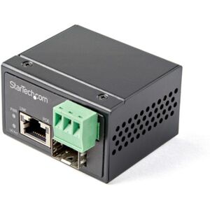 StarTech.com IMC1GSFP30W convertitore multimediale di rete 1000 Mbit/s Modalità multipla, Modalità singola Nero (IMC1GSFP30W) Image