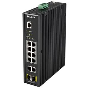 D-Link DIS-200G-12PS switch di rete Gestito L2 Gigabit Ethernet (10/100/1000) Supporto Power over Ethernet (PoE) (DIS-200G-12PS) Image