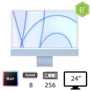 REGLOO IMAC 24 4,5K (2021)M1-8C/8/256/8C GPU/BLUE/2Y - B (006674PCR-EU) Image