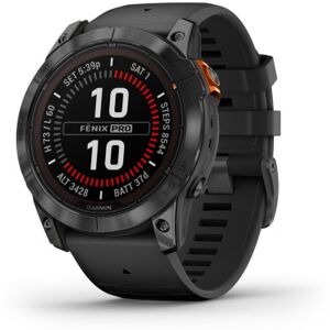 Garmin fēnix 7X Pro 3,56 cm (1.4") MIP 51 mm Digitale 280 x 280 Pixel Touch screen Grigio Wi-Fi GPS (satellitare) (010-02778-01) Image