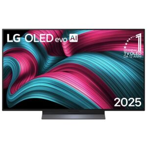 LG OLED evo AI OLED48C55LA TV Serie C5 48'' 4K, α9 Gen8, Dolby Vision, 40W, 4 HDMI, VRR 144Hz, Smart TV WebOS 25 (OLED48C55LA.API) Image
