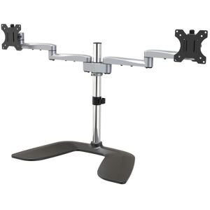 StarTech.com Supporto Doppio Monitor - Snodabile - Acciaio e Alluminio (ARMDUALSS) Image