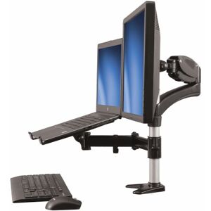 StarTech.com Supporto per singolo Monitor con base per portatile ad altezza regolabile One Touch (ARMUNONB) Image