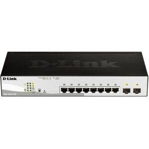 D-Link DGS-1210-10P Gestito L2 Gigabit Ethernet (10/100/1000) Supporto Power over Ethernet (PoE) 1U Nero (DGS-1210-10P/E) Image