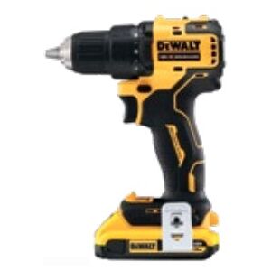 DeWALT DCD708D2T-QW cacciavite elettrico e avvitatore a impulso 1650 Giri/min Nero, Giallo Image