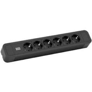 Bachmann Primo 2 prolunghe e multiple 2 m 6 presa(e) AC Nero (350.004) Image