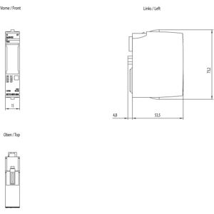 Siemens 6ES7131-6BF01-2BA0 adattatore e invertitore Interno Multicolore (6ES71316BF012BA0) Image
