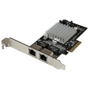 StarTech.com Scheda adattatore server di rete Gigabit Ethernet PCI Express (PCIe x4) a due porte - Intel i350 NIC (ST2000SPEXI) Image