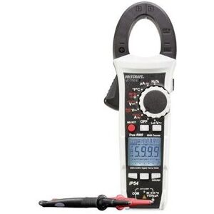 VOLTCRAFT VC-750 E Stromzange, Hand-Multimeter digital Spritzwassergeschützt (IP54) CAT IV 600 V Anzeige (Counts): 6000 (VC-750 Image
