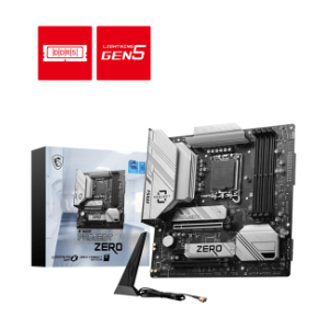MB MSI B760M PROJECT ZERO Zero gestione cavi S1700 (B760MPROJECTZERO) Image