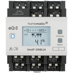 Homematic IP HMIP-DRBLI4 interruttore della luce Bianco (154362A0) Image