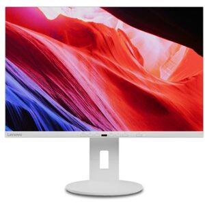 Lenovo C24d-20 LED display 61 cm (24") 1920 x 1200 Pixel Full HD Grigio, Bianco (63FENAT2EU) Image