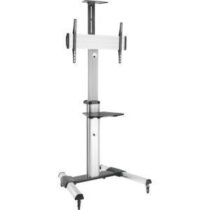 InLine 23170A supporto da tavolo per Tv a schermo piatto 177,8 cm (70") Nero, Argento (23170A) Image