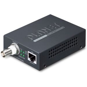 PLANET 1-Port 10/100TX Ethernet over Ricevitore e trasmettitore di rete Nero (LRE-101C) Image