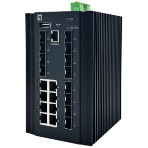 LevelOne IGU-2072 switch di rete Gestito L2+ Gigabit Ethernet (10/100/1000) Nero Image