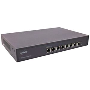InLine 32308A switch di rete Gigabit Ethernet (10/100/1000) Supporto Power over Ethernet (PoE) Nero Image