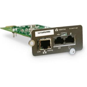 Vertiv Liebert IS-UNITY-SNMP scheda di rete e adattatore Interno Ethernet 100 Mbit/s (IS-UNITY-SNMP) Image