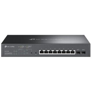 TP-Link Omada TL-SG2210MP Gestito L2/L2+ Gigabit Ethernet (10/100/1000) Supporto Power over Ethernet (PoE) 1U Nero Image