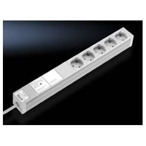 Rittal DK 7240.230 prolunghe e multiple 2 m 5 presa(e) AC Interno Grigio Image