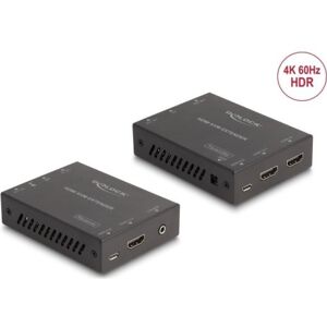 Delock HDMI KVM Extender Setüber Cat.6 Kabel 4K 60 Hz 70 m (65957) Image