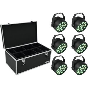 EuroLite Set 6x LED PARty TCL Spot + Case TDV-1 (20000627) Image