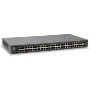 LevelOne FGU-5021 switch di rete Fast Ethernet (10/100) Grigio Image