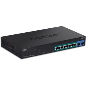 Trendnet TPE-1021WS switch di rete Gestito L2/L3/L4 Gigabit Ethernet (10/100/1000) Supporto Power over Ethernet (PoE) Nero Image