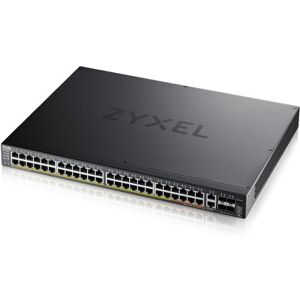 Zyxel SWITCH MNG L3 STK 48G-2MG P-4X10G (XGS2220-54HP-EU0101F) Image