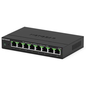 Netgear MS308E Non gestito 2.5G Ethernet (100/1000/2500) Nero (MS308E-100EUS) Image