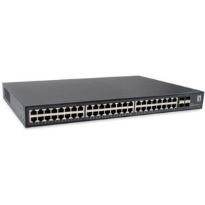 LevelOne GTU-5211 switch di rete Non gestito Gigabit Ethernet (10/100/1000) Nero Image