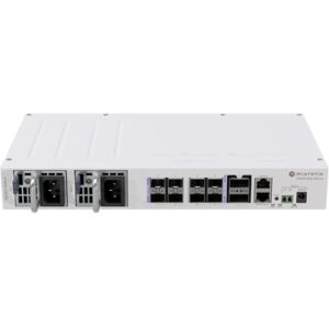 Mikrotik CRS510-8XS-2XQ-IN switch di rete L3 Fast Ethernet (10/100) Supporto Power over Ethernet (PoE) Bianco Image