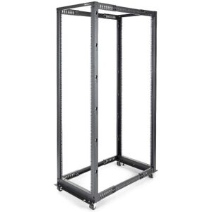 StarTech.com Armadio Rack a Telaio aperto 42U 19" - 4 staffe con profondità regolabile da 59-104 cm - Server Rack (4POSTRACK42) Image