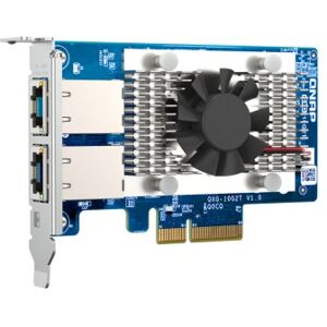 QNAP QXG-10G2T scheda di rete e adattatore Interno Ethernet 10000 Mbit/s (QXG-10G2T) Image