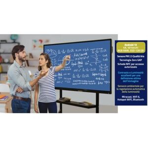 SMARTMEDIA Monitor interattivo android 13 con 8+128 gb (SMA-1375) Image