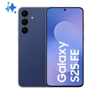 Samsung Galaxy S25 FE, Smartphone AI, Display Dynamic AMOLED 2X 6.7'', Fotocamera 50MP, 8GB RAM, 256GB, Batteria 4.900 mAh, Navy (SM-S731BDBGEUE) Image